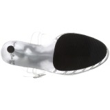 Plata 18 cm ADORE-708VLRS plataforma zapatos de tacón con piedras