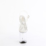 Plataforma Perspex 20 cm TREASURE-808FLA Zapatos de tac�n altos transparentes
