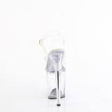 Plataforma Perspex 20 cm TREASURE-808FLA Zapatos de tac�n altos transparentes