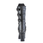 Polipiel 10 cm CRYPTO-67 plataforma botas de mujer con hebillas