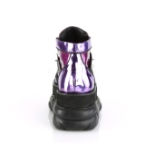 Polipiel Purpura 7,5 cm NEPTUNE-100 Zapatos de Goticas Hombres Plataforma