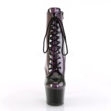 Purpura Charol 18 cm ADORE-1020SHG botines de pole dance