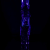 Purpura purpurina 18 cm MOON-1018MER botines de pole dance