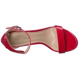 Rojo 13 cm AMUSE-10 Zapatos para travestis