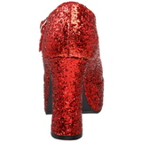 Rojo Brillo 11 cm MARYJANE-50G Plataforma Zapato Salón Mary Jane