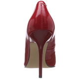 Rojo Charol 10 cm CLASSIQUE-20 zapatos puntiagudos tacón de aguja