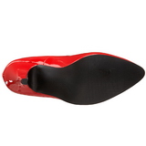 Rojo Charol 10 cm DREAM-420 Zapatos de Salón para Hombres