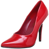 Rojo Charol 10 cm VANITY-420 Zapatos de Salón para Hombres