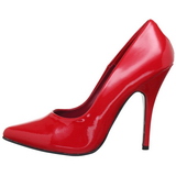 Rojo Charol 10 cm VANITY-420 zapatos de salón puntiagudos