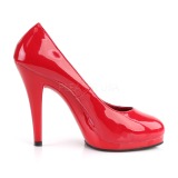 Rojo Charol 11,5 cm FLAIR-480 zapatos de salón para hombre