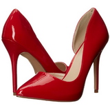 Rojo Charol 13 cm AMUSE-22 Zapatos de Salón para Hombres
