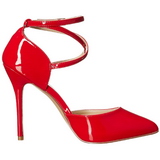 Rojo Charol 13 cm AMUSE-25 Zapatos de Salón para Hombres
