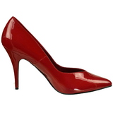 Rojo Charol 13 cm SEDUCE-420V Zapatos de Salón para Hombres