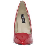 Rojo Charol 13 cm SEXY-20 zapatos tacón de aguja puntiagudos