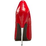 Rojo Charol 15 cm SCREAM-01 Fetish Zapatos de Salón
