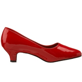 Rojo Charol 5 cm FAB-420W Zapatos de Salón para Hombres