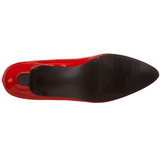 Rojo Charol 5 cm FAB-420W Zapatos de Salón para Hombres