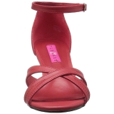 Rojo Polipiel 7,5 cm DIVINE-435 sandalias tallas grandes