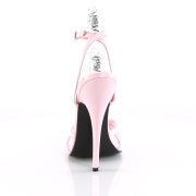 Rosa 15 cm DOMINA-108 zapatos fetiche con tacones altos