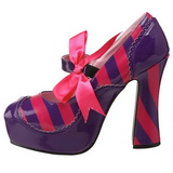 Rosa Purpura 13 cm KITTY-32 Zapatos de tacón altos mujer