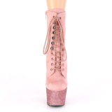 Rosa glitter 18 cm ADORE-1020FSMG exotic botines de pole dance