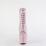 Rosa glitter 18 cm ADORE plataforma botines tacn alto mujer