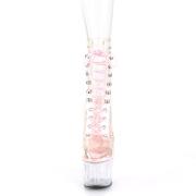 Rosa transparente 18 cm ADORE-1020C-2 botines de striptease
