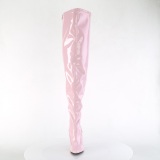 Rosas 13 cm SEDUCE-3000WC botas altas de ca�a ancha el�sticos