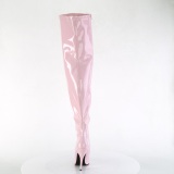 Rosas 13 cm SEDUCE-3000WC botas altas de ca�a ancha el�sticos