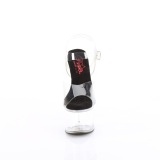 Transparente 18 cm PASSION-708 Zapatos con tacones pole dance
