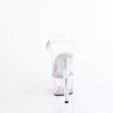 Transparentes 18 cm ADORE-708HT Coloridos plataforma sandalias tac�n alto