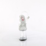 Transparentes 20 cm NAUGHTY-8083 Acrilico plataforma sandalias de tac�n alto