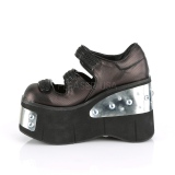 Vegano 11,5 cm DemoniaCult KERA-13 zapatos lolita plataforma