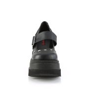 Vegano 11,5 cm SHAKER-23 demonia zapatos alternativo plataforma negro