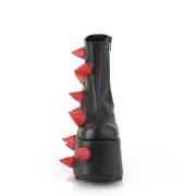 Vegano 18 cm SLAY-77-2 Demonia botines alternativo plataforma negro