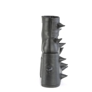 Vegano 18 cm SLAY-77 demoniacult botines alternativo plataforma negro