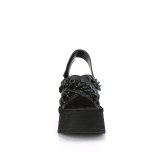 Vegano 6,5 cm DemoniaCult FUNN-12 zapatos plataforma lolita