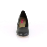 Vegano 6 cm FEFE-01 zapatos de salón para hombres y drag queens negros