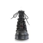 Vegano 7 cm BRATTY-32 demonia zapatos alternativo plataforma negro