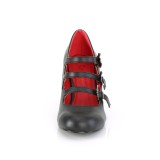Vegano 8 cm VIVIKA-38-2 zapatos de salón maryjane con alas de murciélago