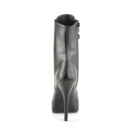 Vegano negro 13,5 cm INDULGE-1020 botines de tobillo para travestis