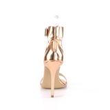 rosa oro 13 cm AMUSE-10 Zapatos para travestis